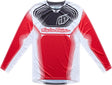 MX-Jersey von TROY LEE DESIGNS GP Pro Streamline in Rot und Schwarz, mit sportlichem Design und komfortabler Passform.
