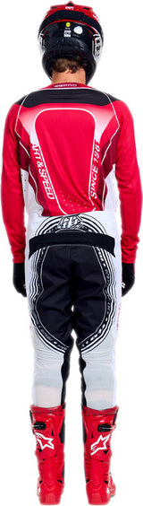 Troy Lee Designs GP Pro MX-Jersey Streamline in Rot und Schwarz, sportliche Motocross-Jersey mit auffälligem Design