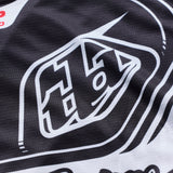 Troy Lee Designs GP Pro MX-Jersey Streamline in Schwarz und Weiß, bequemes Motocross-Shirt mit stylischem Design