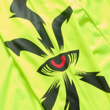 Troy Lee Designs GP Pro MX-Jersey Cyclops Flo in Gelb, atmungsaktive Motocross-Trikot mit auffälligem Design