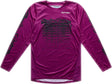 Motorrad-Motocross-Jersey von Troy Lee Designs GP Pro in Fuchsia, mit auffälligem Design und bequemem Material.
