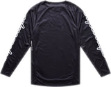 Troy Lee Designs GP Pro MX-Jersey Badge Schwarz mit schwarzem Design und TROY LEE DESIGNS Logo auf der Vorderseite