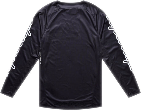 Troy Lee Designs GP Pro MX-Jersey Badge Schwarz mit schwarzem Design und TROY LEE DESIGNS Logo auf der Vorderseite