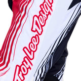 Troy Lee Designs GP Pro MX-Hose Streamline in Rot und Schwarz, strapazierfähige Motorradhose mit flexiblen Materialien.