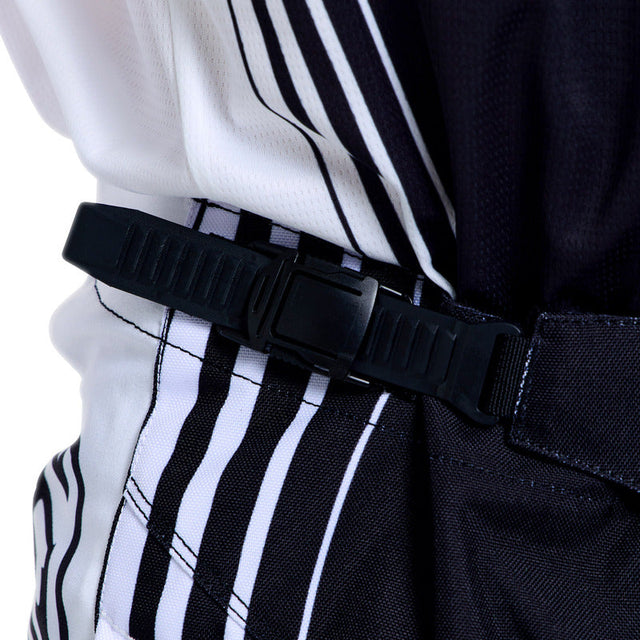 Troy Lee Designs GP Pro MX-Hose Streamline in Schwarz und Weiß, langlebige Motocross-Hose mit sportlichem Design.