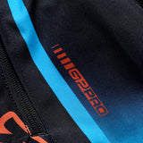 Troy Lee Designs GP Pro MX-Hose in Schwarz und Cyan, robuste Motorradhose mit Schutz und sportlichem Design