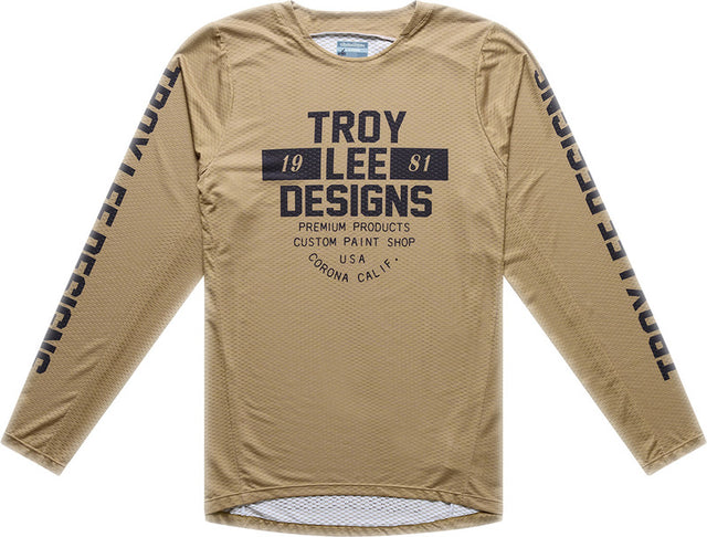 Troy Lee Designs GP Pro Air MX-Jersey in Sienna, atmungsaktive Motocross-Jacke mit Logo und sportlichem Design