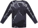 Troy Lee Designs GP Pro Air MX-Jersey in Schwarz mit Camouflage-Muster, atmungsaktives Motorradsporthemd.