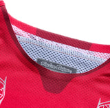 MX-Jersey von TROY LEE DESIGNS, Se Pro Jugend Jersey Salvo in Rot und Weiß, mit sportlichem Design und atmungsaktivem Stoff.