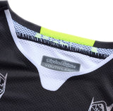 Jugend MX-Jersey von TROY LEE DESIGNS, Se Pro Salvo, schwarz-weiß, mit sportlichem Design und atmungsaktivem Material