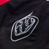 Kinder-Motorradhose TROY LEE DESIGNS Se Pro Salvo in Rot und Weiß, robuste MX-Hose für Kids mit Protektoren.