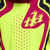 Troy Lee Designs GP Pro Jugend MX-Jersey Roller in Gelb und Fuchsia mit atmungsaktivem Material und sportlichem Design