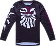 Kinder-Motocross-Jersey von Troy Lee Designs GP Pro Jugend Cyclops in Schwarz, sportliches MX-Jersey für junge Fahrer