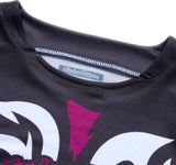Kinder-Motorrad-Jersey von TROY LEE DESIGNS GP Pro Jugend Cyclops in Schwarz, bequemes MX-Jersey für junge Fahrer