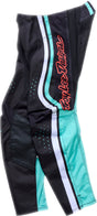 Kinder-Motorradhose TROY LEE DESIGNS GP Pro in Schwarz und Petrol, robuste MX-Hose für Jugendliche