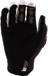 Troy Lee Designs Air Handschuhe Sever in Schwarz und Weiß, MX-Handschuhe mit robustem Material und optimalem Sitz.