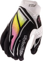 Schwarze Troy Lee Designs Air Handschuhe Proton für MX-Fahrten, bequem und schützend mit robustem Design.