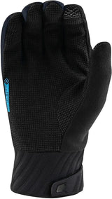Troy Lee Designs Swelter Plus MX-Handschuhe in Schwarz mit gepolsterten Handflächen und strapazierfähigem Material.