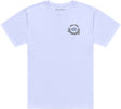 Weißes Troy Lee Designs Carb Club T-Shirt aus Freizeitbekleidung mit Logo-Print auf der Vorderseite.