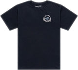 Schwarzes Troy Lee Designs Carb Club T-Shirt aus Freizeitbekleidung, mit stylischem Druck und bequemem Schnitt.