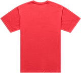 Troy Lee Designs Deuces T-Shirt in Scarlet, bequeme Freizeitbekleidung aus weichem Stoff, mit auffälligem TROY LEE DESIGNS Logo.