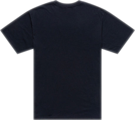 Schwarzes Troy Lee Designs Deuces T-Shirt für Freizeit, weiches Baumwollmaterial, bequemes Casual-Design, auf einem modell getragen