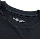Schwarzes Troy Lee Designs Deuces T-Shirt, Freizeitbekleidung, modernes Design, bequem, casual Tragekomfort