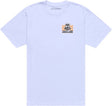Weißes Troy Lee Designs Friday Night T-Shirt aus Freizeitbekleidung, modernes Design und bequemer Schnitt sichtbar.