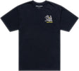 Schwarzes Troy Lee Designs Heritage T-Shirt aus Freizeitbekleidung, bequemes Baumwoll-Design, zeigt das TLD Logo auf der Brust.
