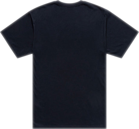 Troy Lee Designs Stripes T-Shirt in Schwarz, Freizeitbekleidung für Herren mit Streifenmuster, bequem und casual.