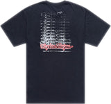 Schwarzes Troy Lee Designs Repeat T-Shirt, Freizeitbekleidung, bequemes Casual-Shirt mit Markenlogo auf der Vorderseite.