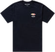 Schwarzes T-Shirt von Troy Lee Designs Feather, entspannte Freizeitbekleidung, weiches Baumwollmaterial, lässiger Schnitt.
