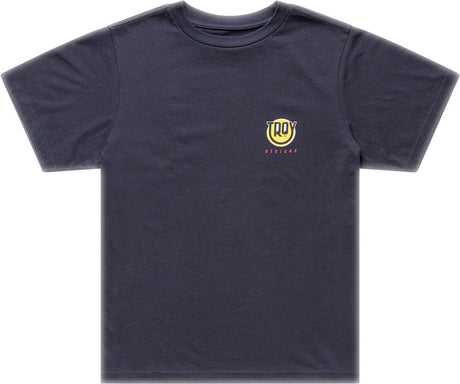 Troy Lee Designs Happy Dayz Damen T-Shirt aus Baumwolle, Freizeitbekleidung in Carbon-Farbe, bequemes Damen-T-Shirt