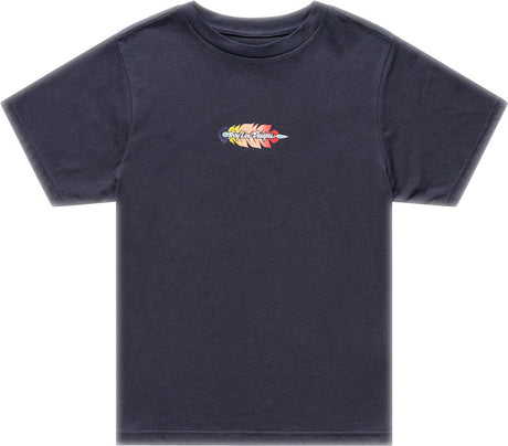 Troy Lee Designs Featherlite Damen T-Shirt in Carbon, bequeme Freizeitbekleidung aus weichem Stoff, frontales Logo sichtbar