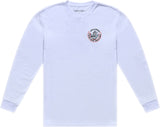 Troy Lee Designs Long Sleeve Carb Club T-Shirt in Weiß, Freizeitbekleidung, bequem und stylisch für den Alltag.