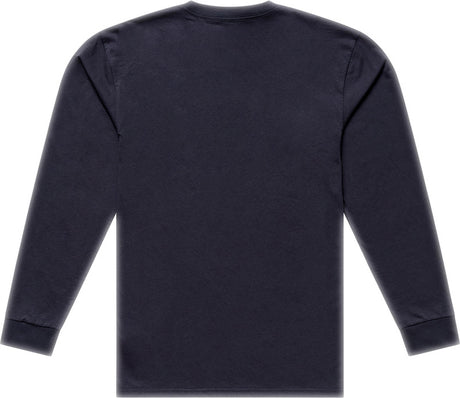Lange Ärmel Flame2 T-Shirt von Troy Lee Designs in Carbon-Farbe, Freizeitbekleidung mit brandtypischem Design.