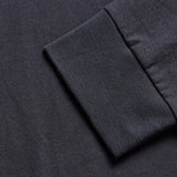 Troy Lee Designs Flame2 Longsleeve T-Shirt in Carbon mit Flammenmuster, bequeme Freizeitbekleidung für Damen und Herren