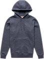 Troy Lee Designs Imprint Hoodie in schwarzem Heather, bequeme Freizeitbekleidung mit sportlichem Stil, auf dem Bild sichtbar.