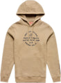 Graue Troy Lee Designs Imprint Hoodie aus Freizeitbekleidung, mit weichem Stoff und Kapuze, auf weißem Hintergrund.