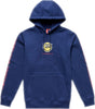 Troy Lee Designs Happy Dayz Hoodie in Dunkelblau, bequeme Freizeitbekleidung mit auffälligem Design und weichem Material.