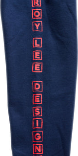 Troy Lee Designs Happy Dayz Hoodie in Dunkelblau, bequeme Freizeitbekleidung mit modernem Design und weichem Stoff.