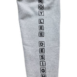 Grauer TROY LEE DESIGNS Happy Dayz Hoodie aus Freizeitbekleidung, weiche Baumwolle mit Druckmuster, frontal sichtbar