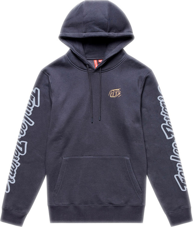 Troy Lee Designs Carbon Hoodie, bequeme Freizeitbekleidung mit TROY LEE DESIGNS Logo, weiches Material und lässiger Stil.