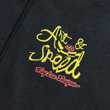 Schwarzer Troy Lee Designs Heritage Hoodie für Freizeit, weicher Stoff, mit Kapuze und markantem TROY LEE DESIGNS Logo.
