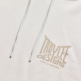 Troy Lee Designs Damen Hoodie Pumice in Freizeitbekleidung, bequemer Pullover mit Logo-Print, weiche Baumwolle.