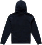 Schwarzer Hoodie für Frauen von Troy Lee Designs mit Handlebar-Design, bequeme Freizeitbekleidung, frontal sichtbar