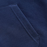 Troy Lee Designs Cyborg Jugend Hoodie in dunklem Blau, bequeme Freizeitbekleidung für Jugendliche, mit auffälligem Design.