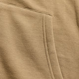 Troy Lee Designs Zip-up Badge Hoodie in Sienna, bequeme Freizeitbekleidung mit Reißverschluss und Brustabzeichen.