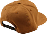 Troy Lee Designs Curved Snapback Cap in Sienna, Freizeitbekleidung, mit gebogenem Schirm und TROY LEE DESIGNS Logo