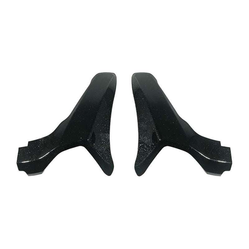 ARAI Rear Center Side Duct - Metallic Black